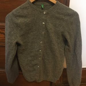United Colours of Benetton 100% wool cardigan